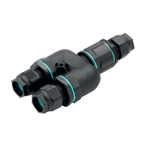 Kopplingsblock IP68 2 till 1