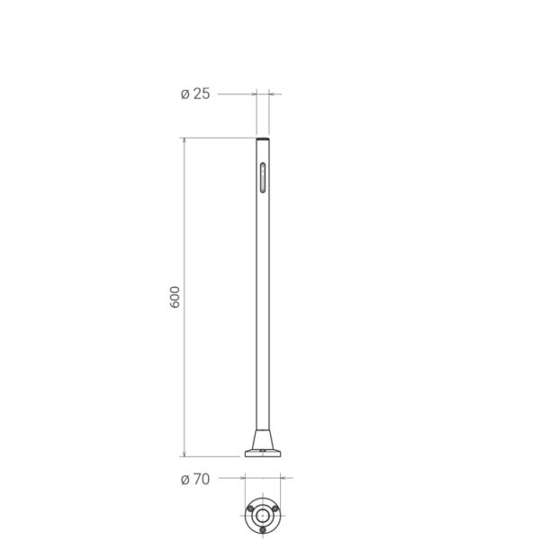Tillbehör CLOCK - stem H 600 - Bild 2