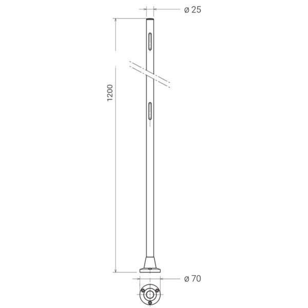 Tillbehör CLOCK - stem H 1200 - Bild 2