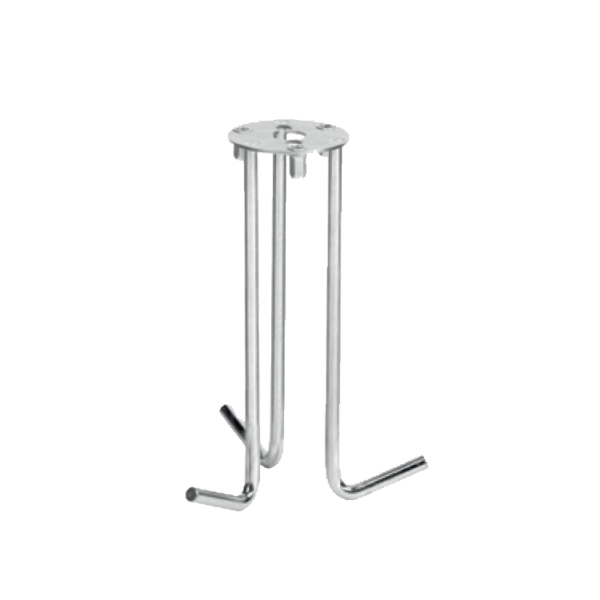 Tillbehör CLOCK - plate with anchoring set